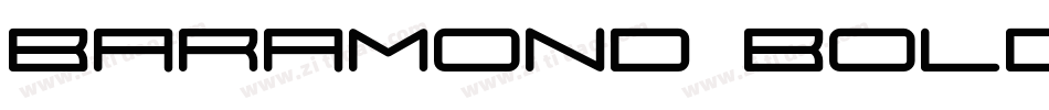Baramond Bold字体转换